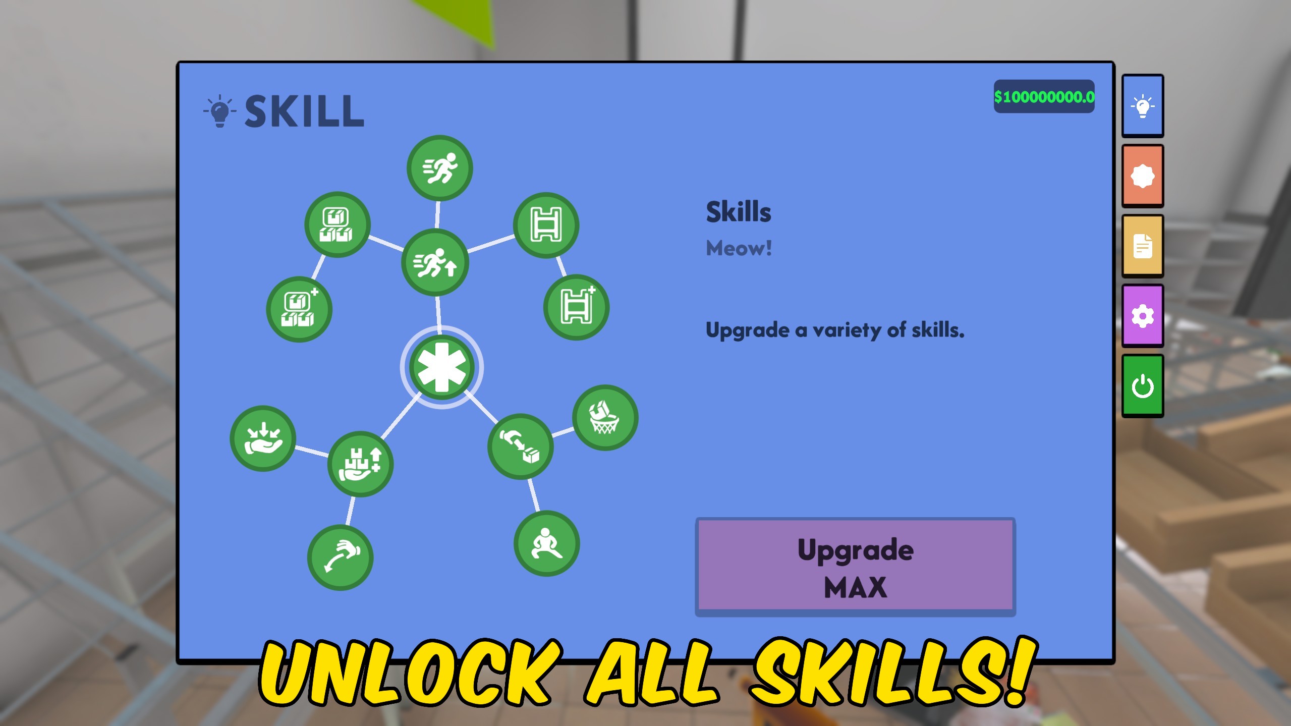 Supermarket Chaos — Unlock All Skills (screenshot 2)